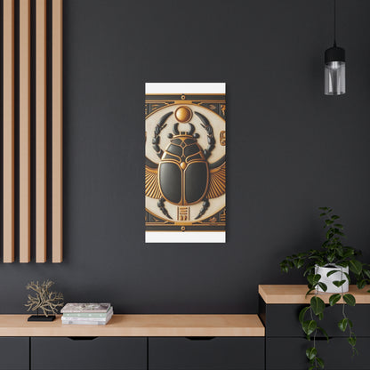 Great Scarab Beetles Canvas