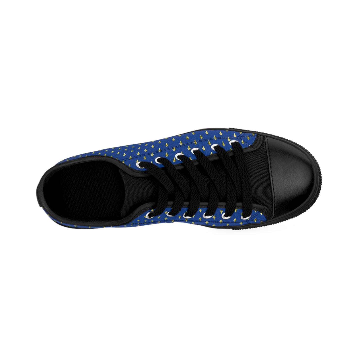 Bleu Men's Sneakers - Great Empire of Kemet Branded | Bold Style, Comfort, and Heritage