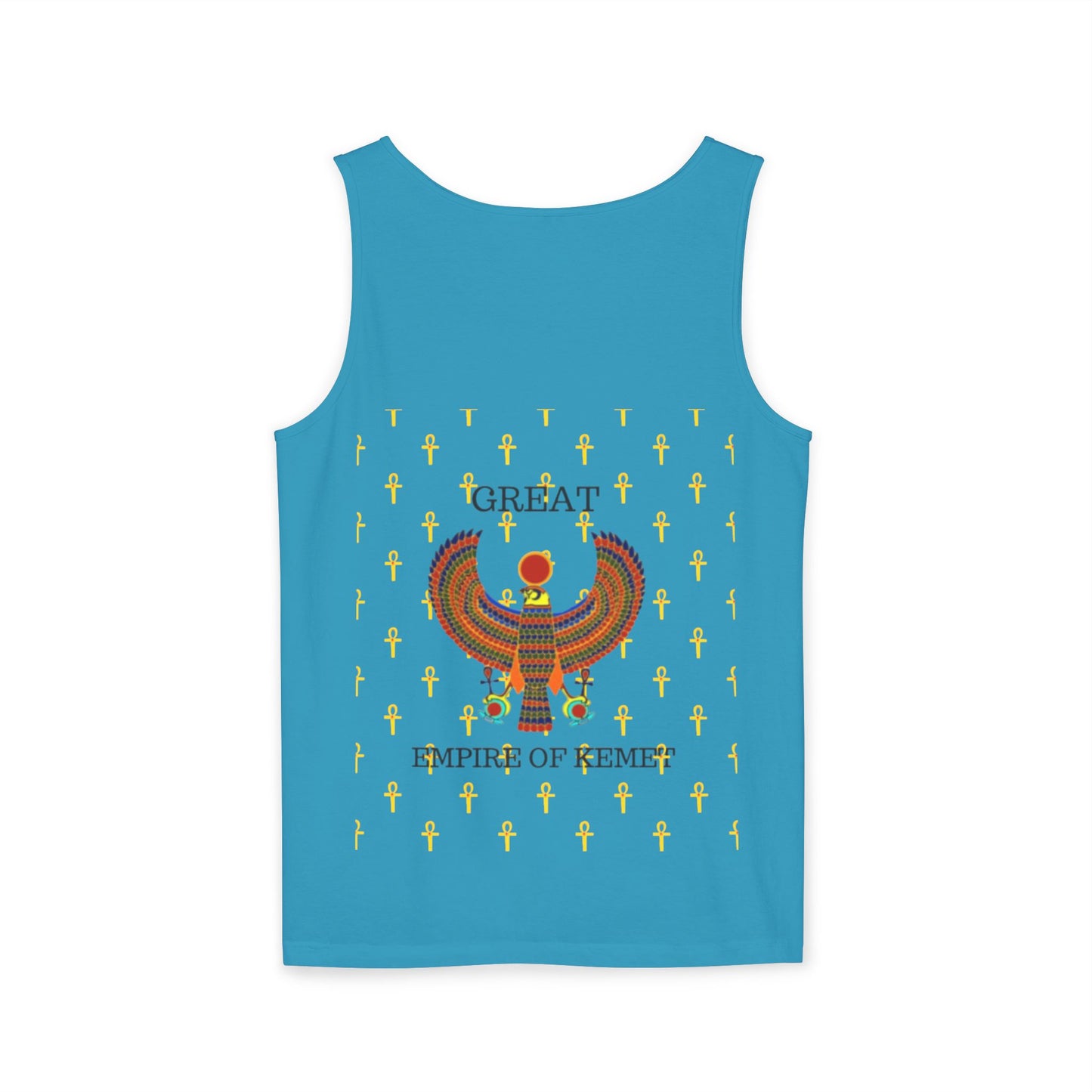 Official Unisex Garment-Dyed Tank Top  - Great Empire of Kemet Branded | Bold Style, Comfort, and Heritage