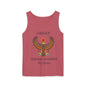 Official Unisex Garment-Dyed Tank Top  - Great Empire of Kemet Branded | Bold Style, Comfort, and Heritage