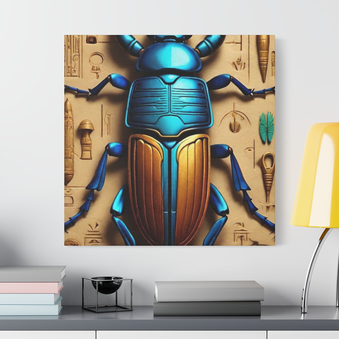 Scarab Beetle Canvas