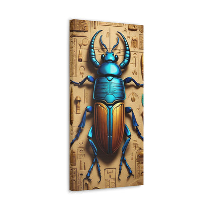 Scarab Beetle Canvas