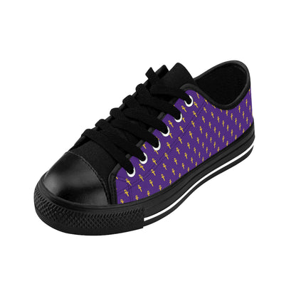 Purple Men's Sneakers - Great Empire of Kemet Branded