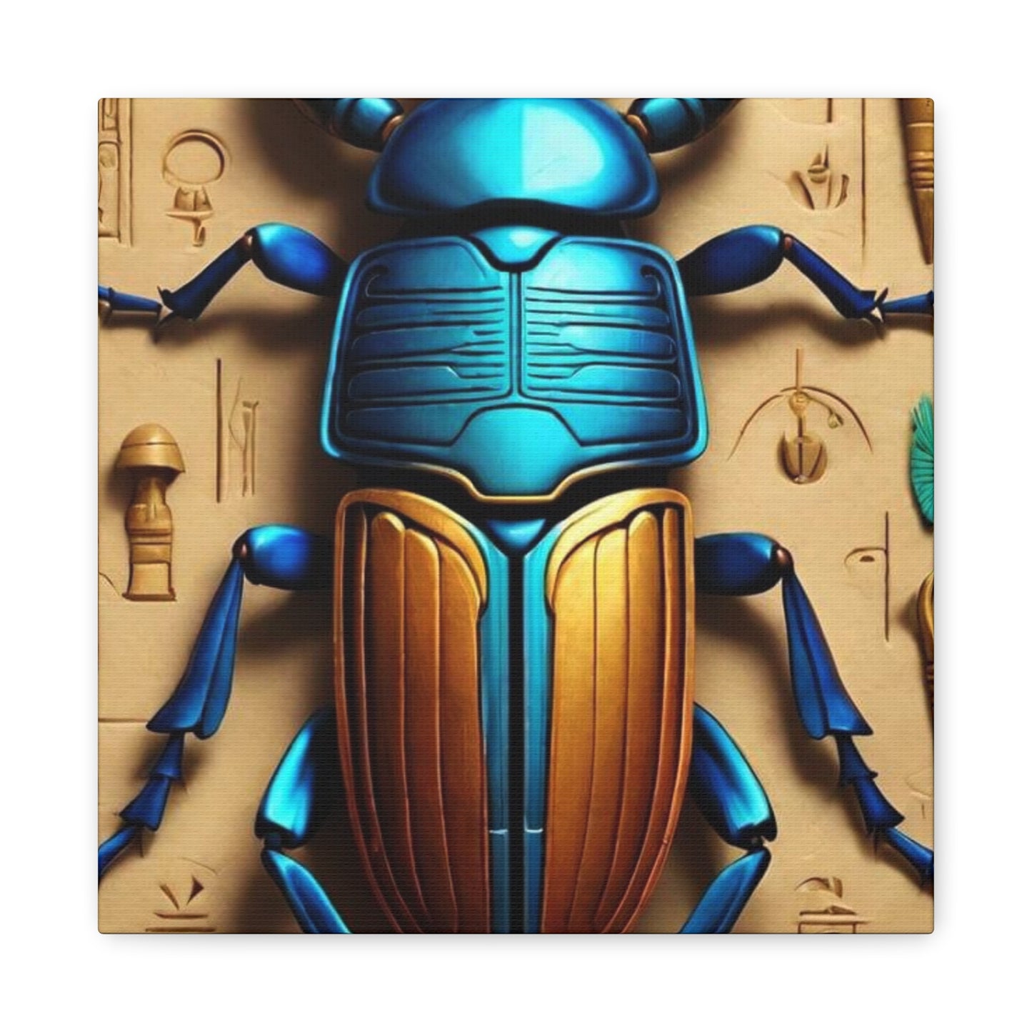 Scarab Beetle Canvas