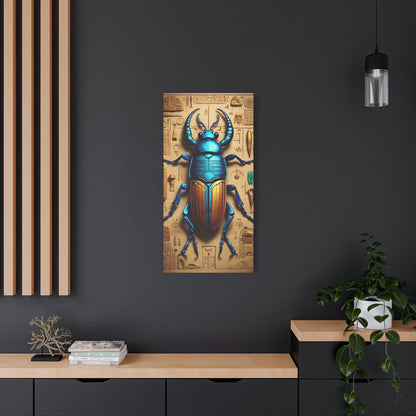 Scarab Beetle Canvas