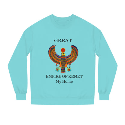 Unisex Crew Neck Sweatshirt - Great Empire of Kemet Branded | Bold Style, Comfort, and Heritage