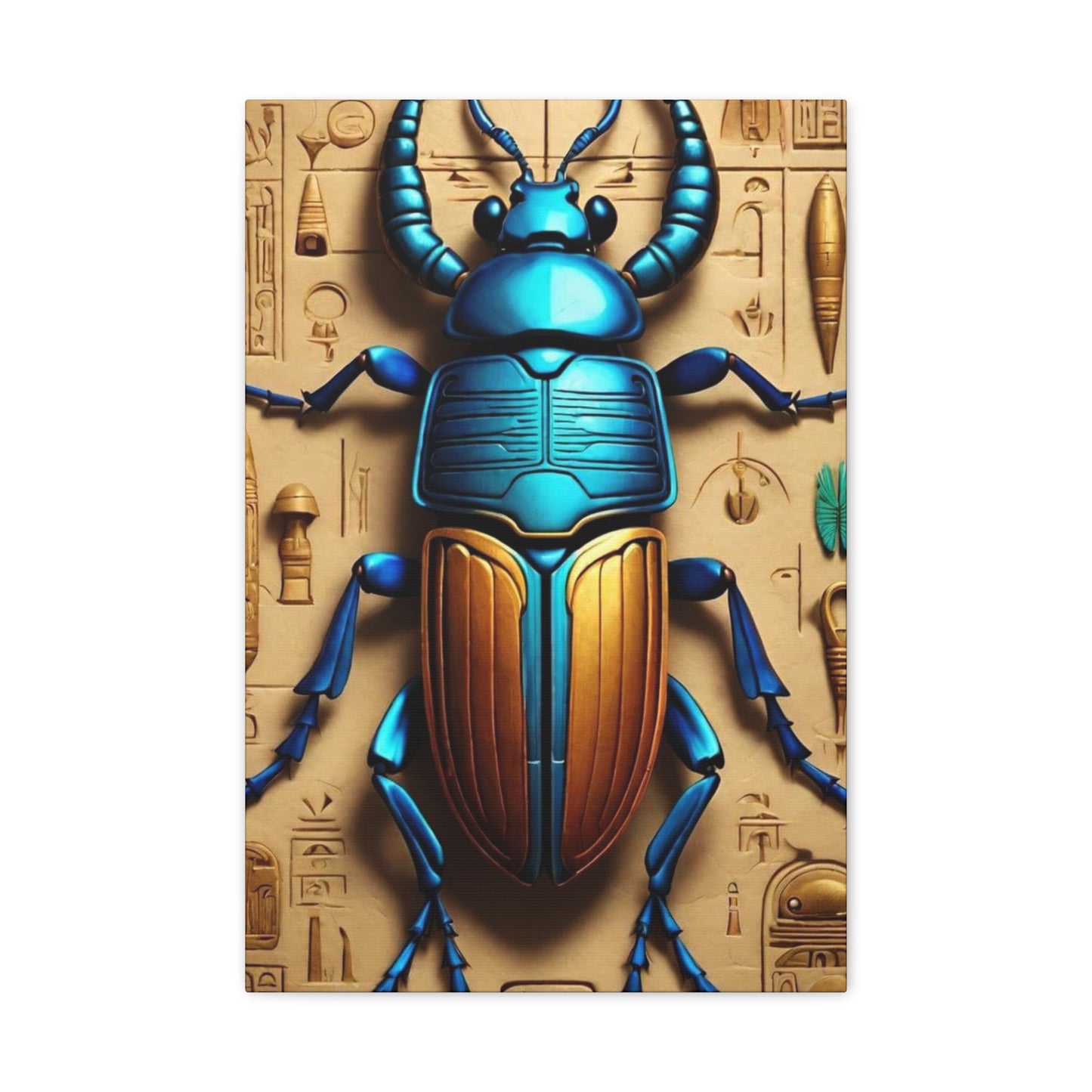 Scarab Beetle Canvas