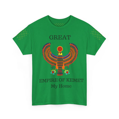 Unisex Heavy Cotton Tee - Great Empire of Kemet Branded | Style, Comfort, and Heritage