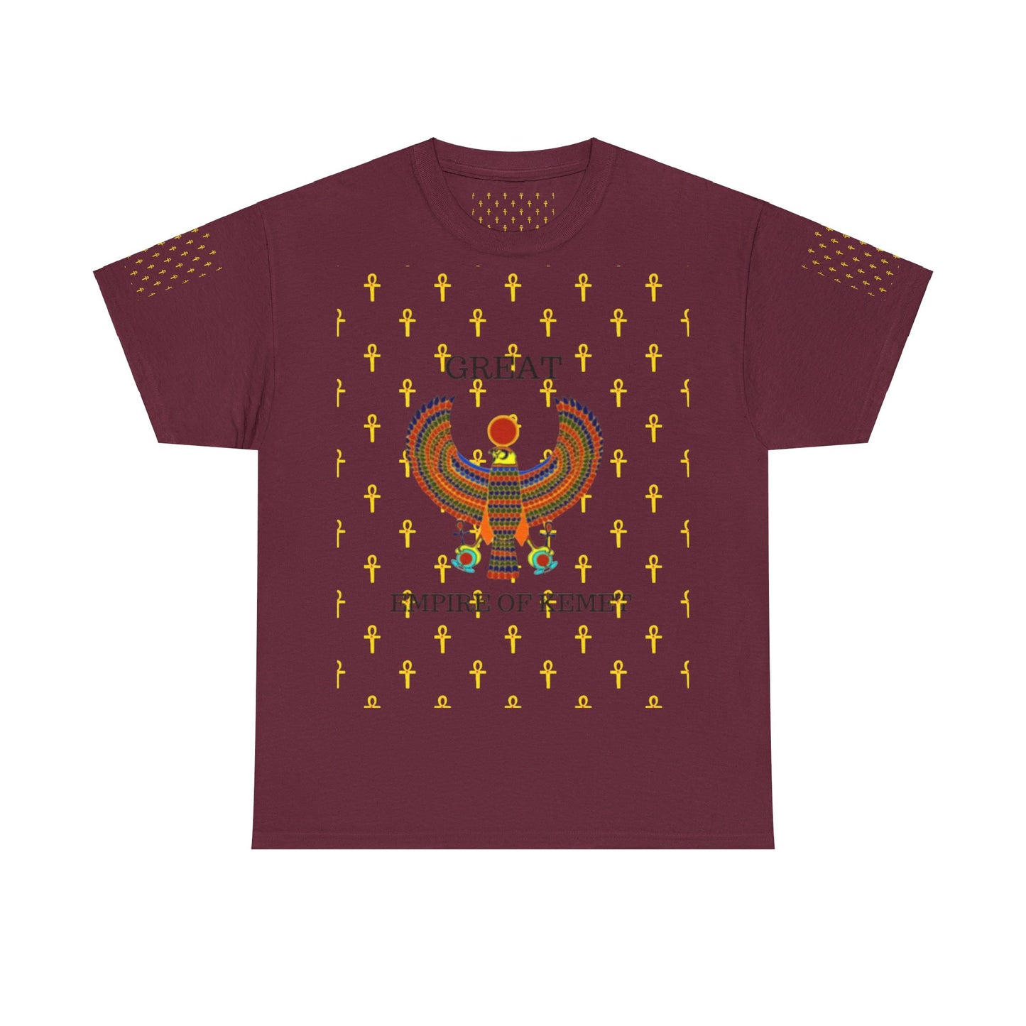 Unisex Heavy Cotton Tee - Great Empire of Kemet Branded | Bold Style, Comfort, and Heritage