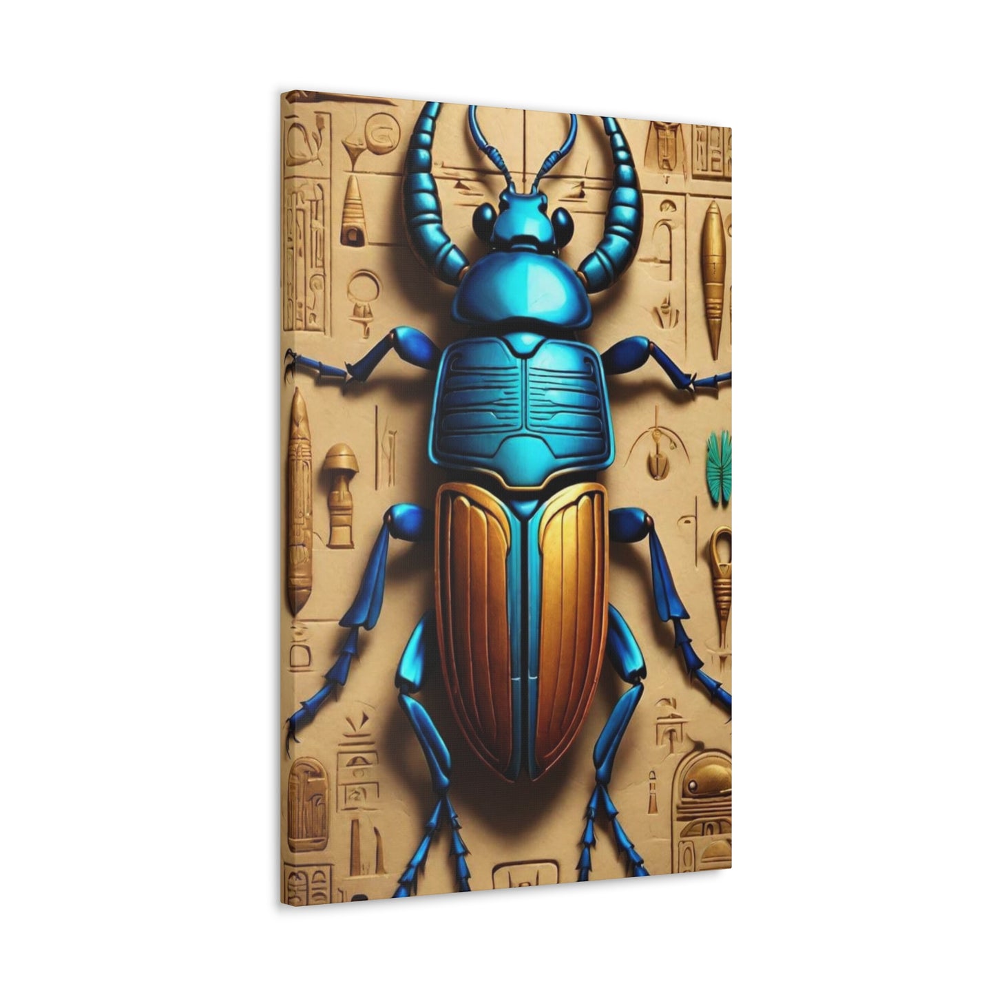 Scarab Beetle Canvas