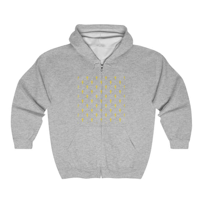 Unisex Heavy Blend™ Full Zip Hooded Sweatshirt - Great Empire of Kemet Branded | Bold Style, Comfort, and Heritage