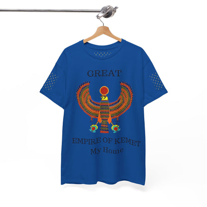 Unisex Heavy Cotton Tee - Great Empire of Kemet Branded | Style, Comfort, and Heritage