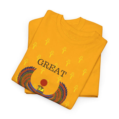 Unisex Heavy Cotton Tee - Great Empire of Kemet Branded | Bold Style, Comfort, and Heritage