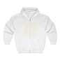 Sweat-shirt à capuche zippé unisexe Heavy Blend™ – Marque Great Empire of Kemet | Style audacieux, confort et héritage