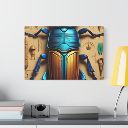 Scarab Beetle Canvas