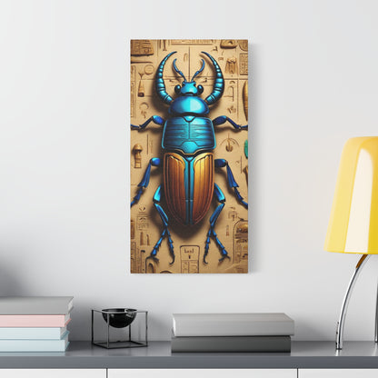 Scarab Beetle Canvas