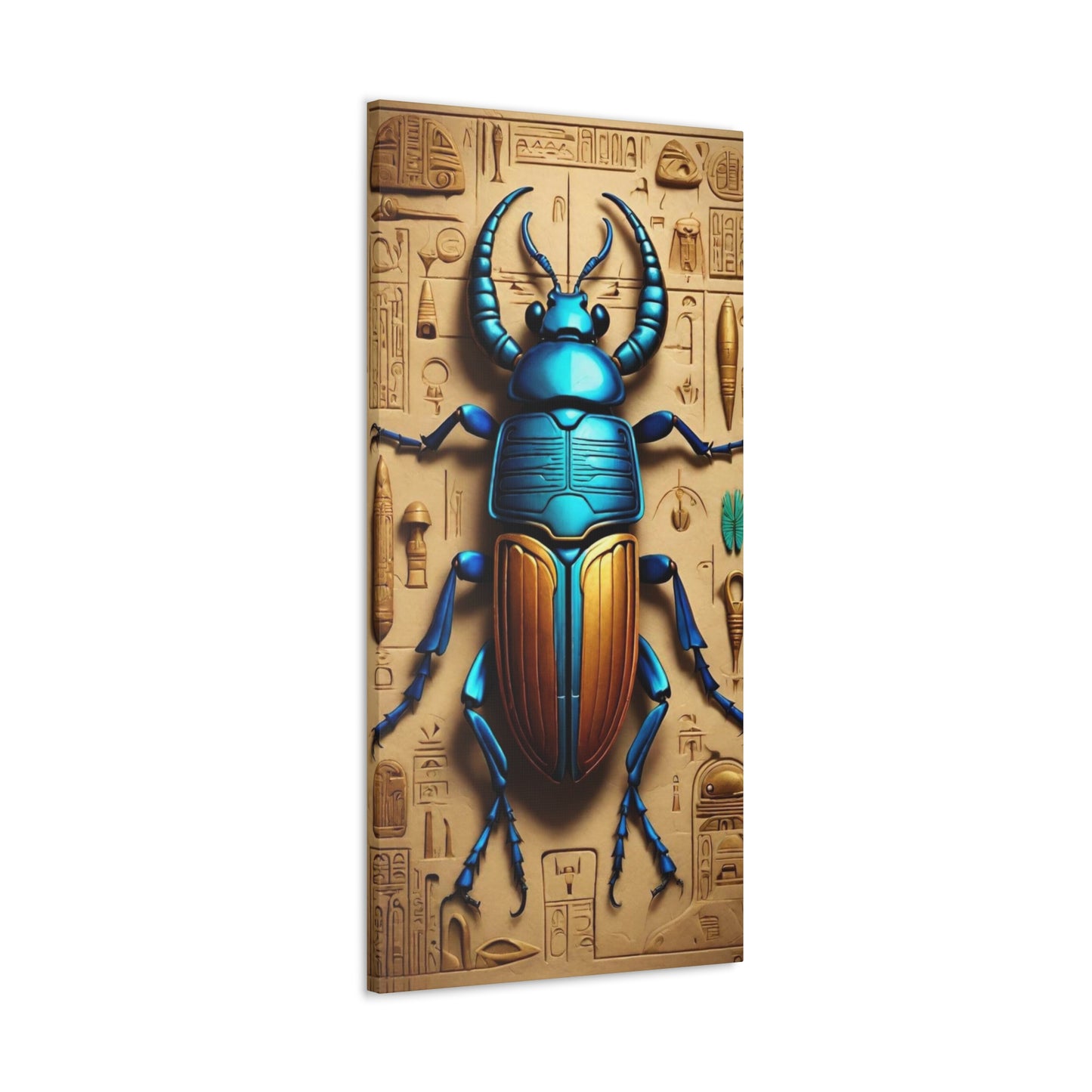 Scarab Beetle Canvas