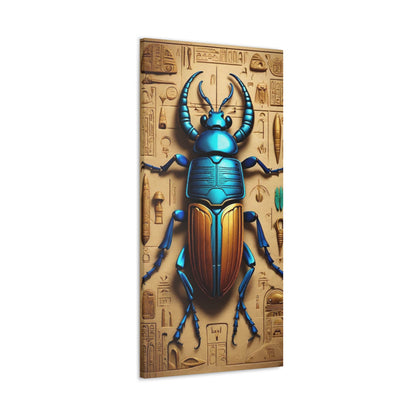 Scarab Beetle Canvas