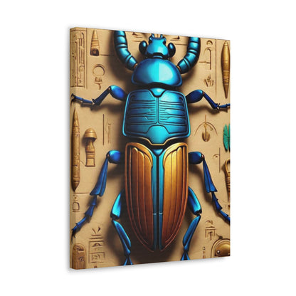 Scarab Beetle Canvas