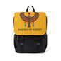 Yellow Shoulder Backpack - Great Empire of Kemet Branded | Bold Style, Comfort, and Heritage