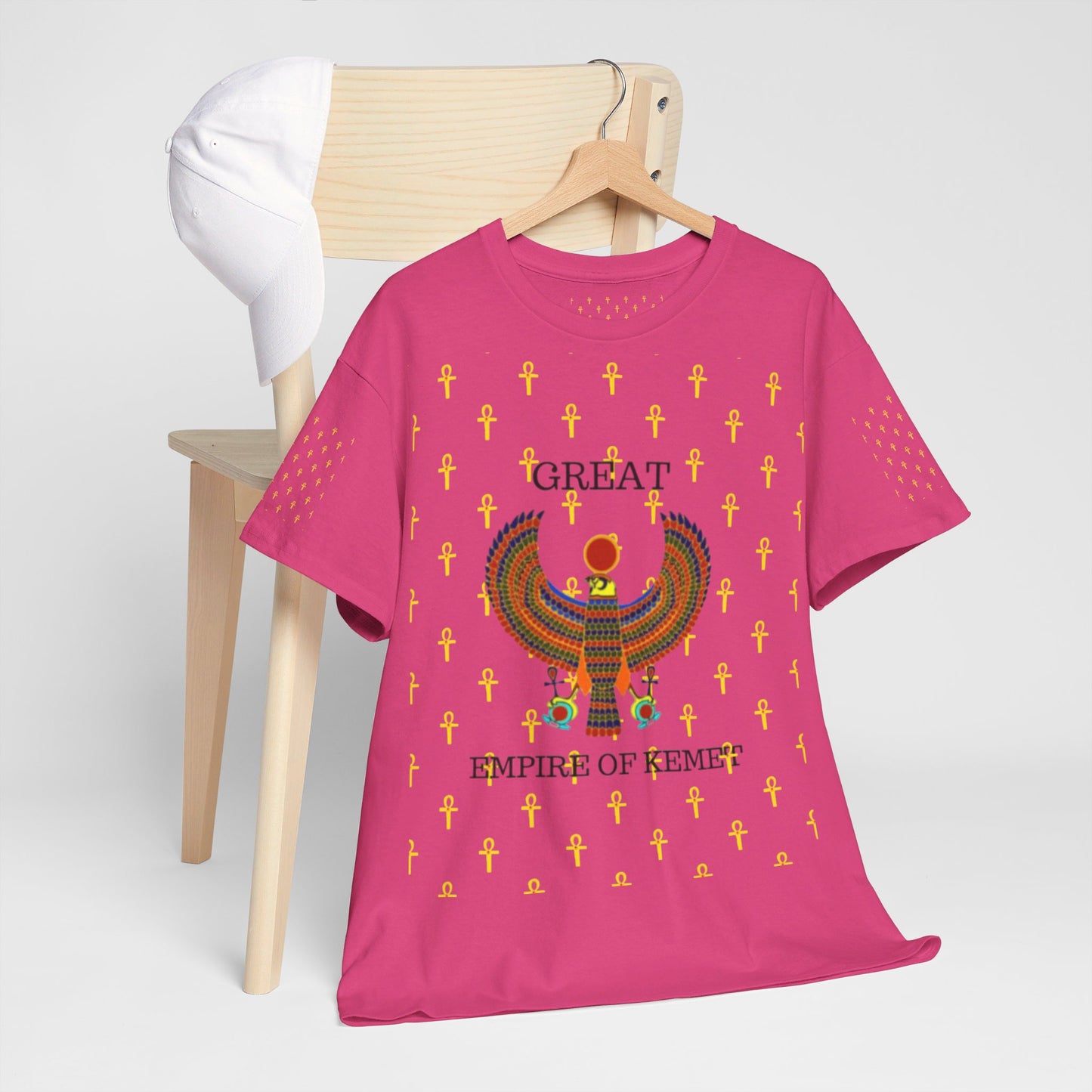 Unisex Heavy Cotton Tee - Great Empire of Kemet Branded | Bold Style, Comfort, and Heritage