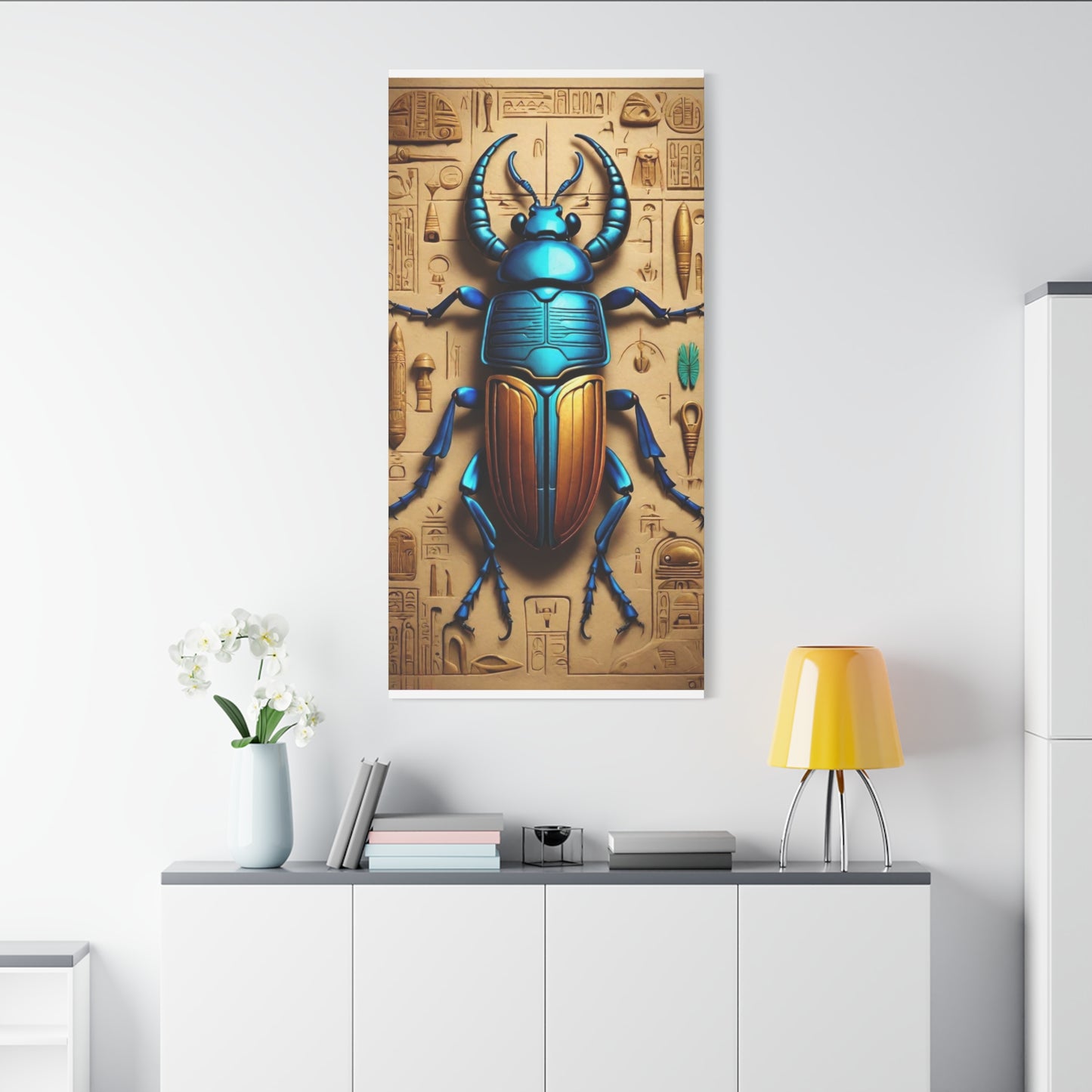 Scarab Beetle Canvas