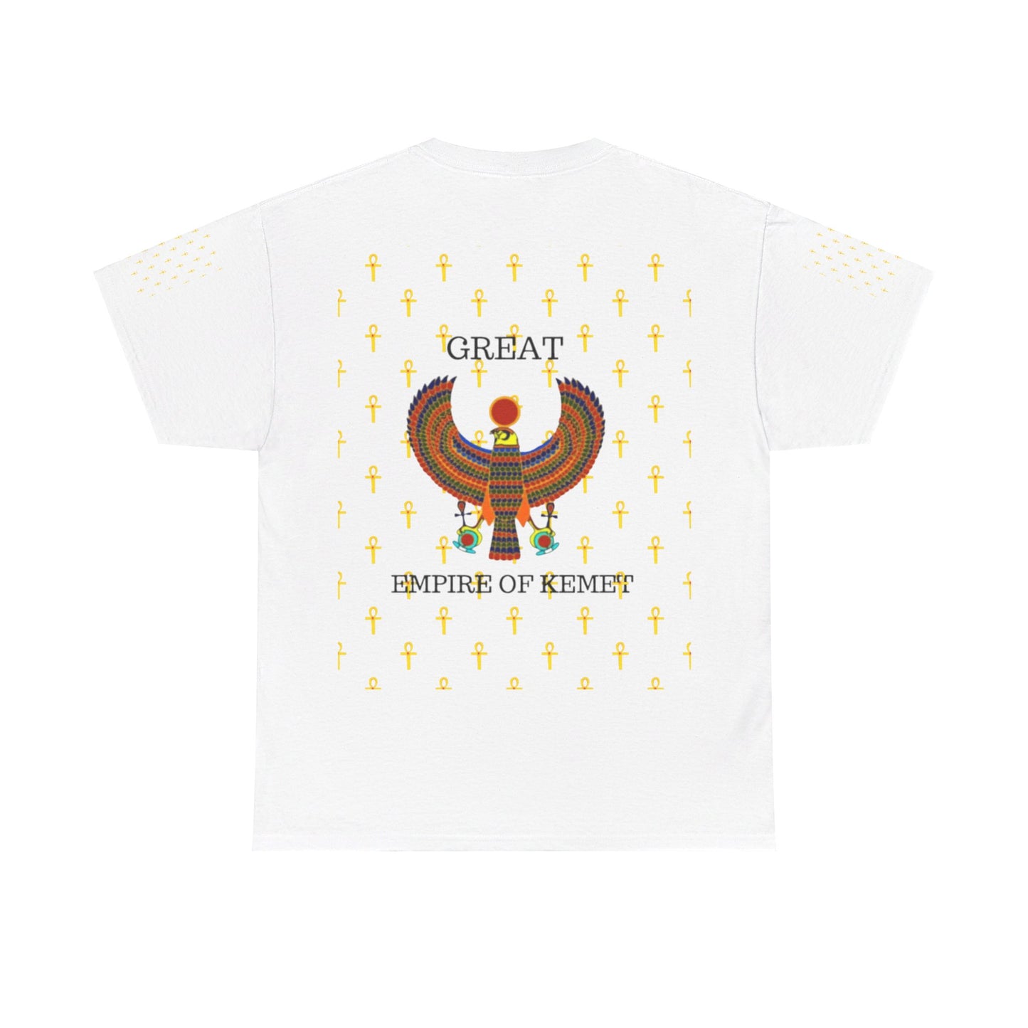 Unisex Heavy Cotton Tee - Great Empire of Kemet Branded | Style, Comfort, and Heritage