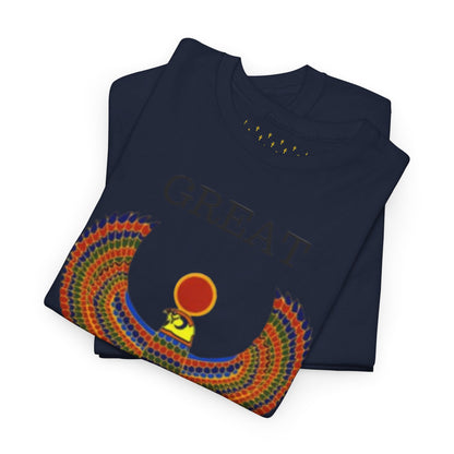 Unisex Heavy Cotton Tee - Great Empire of Kemet Branded | Style, Comfort, and Heritage