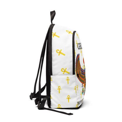 Unisex Fabric Backpack - Great Empire of Kemet Branded | Bold Style, Comfort, and Heritage