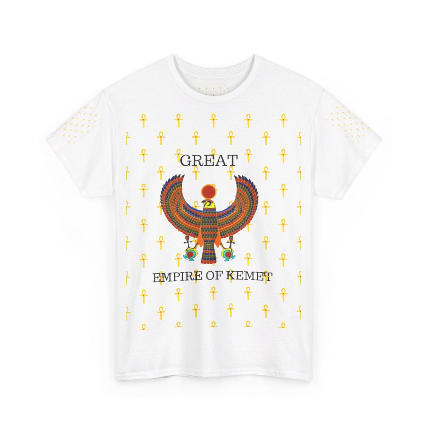 Unisex Heavy Cotton Tee - Great Empire of Kemet Branded | Bold Style, Comfort, and Heritage