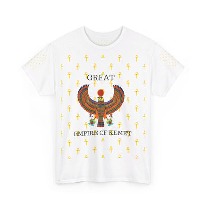 Unisex Heavy Cotton Tee - Great Empire of Kemet Branded | Bold Style, Comfort, and Heritage