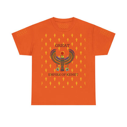 Unisex Heavy Cotton Tee - Great Empire of Kemet Branded | Bold Style, Comfort, and Heritage