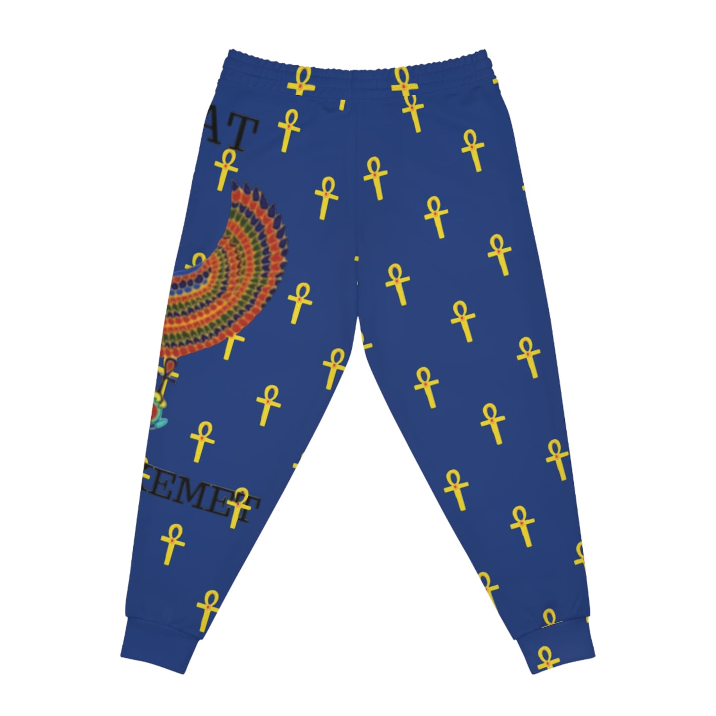 Bleu Athletic Joggers - Great Empire of Kemet Branded | Style, Performance, and Heritage