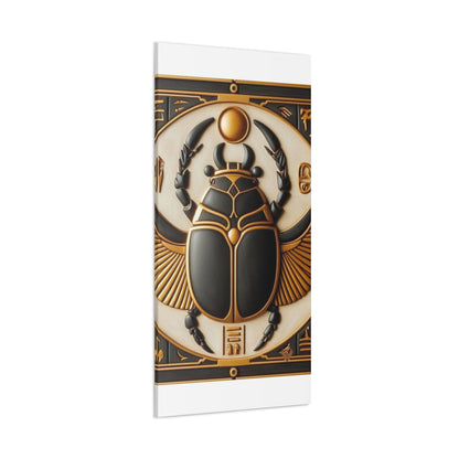 Great Scarab Beetles Canvas