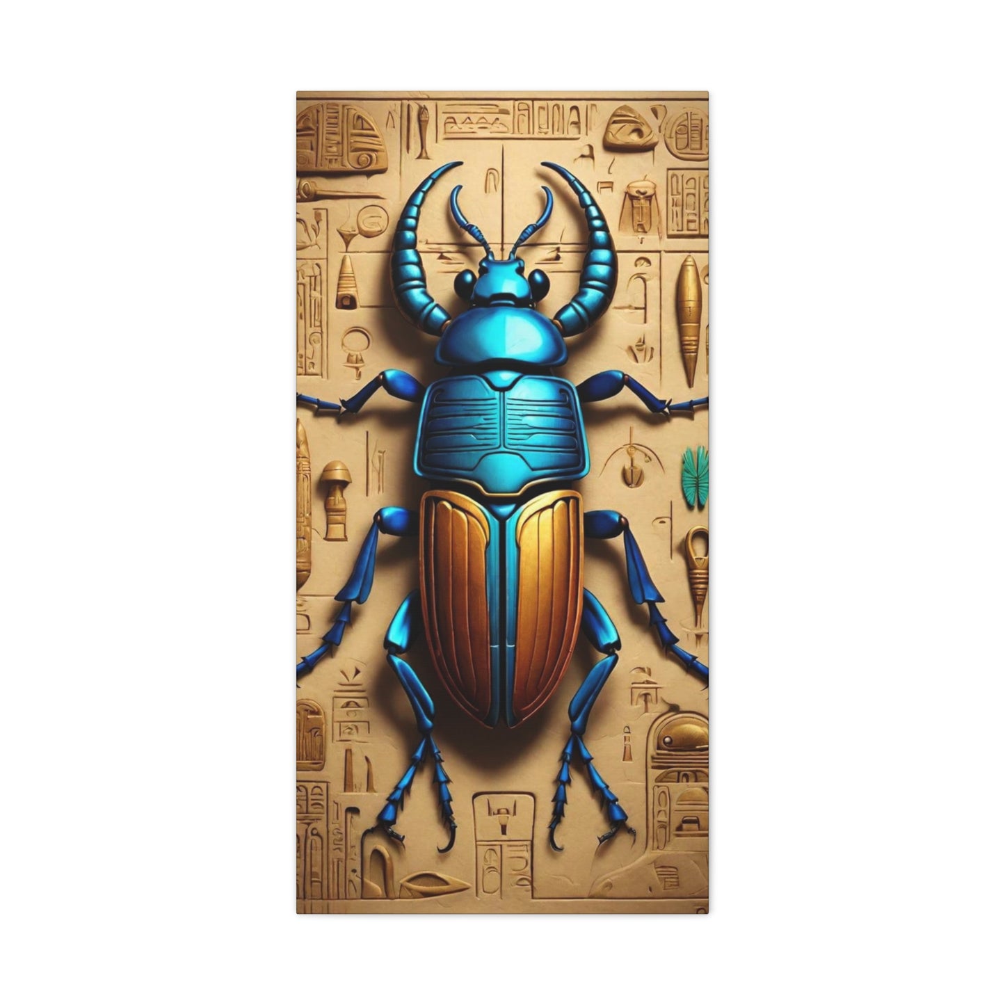 Scarab Beetle Canvas