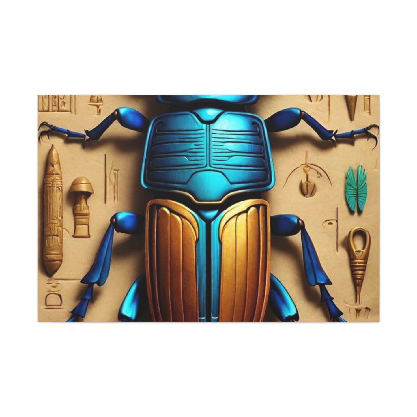 Scarab Beetle Canvas