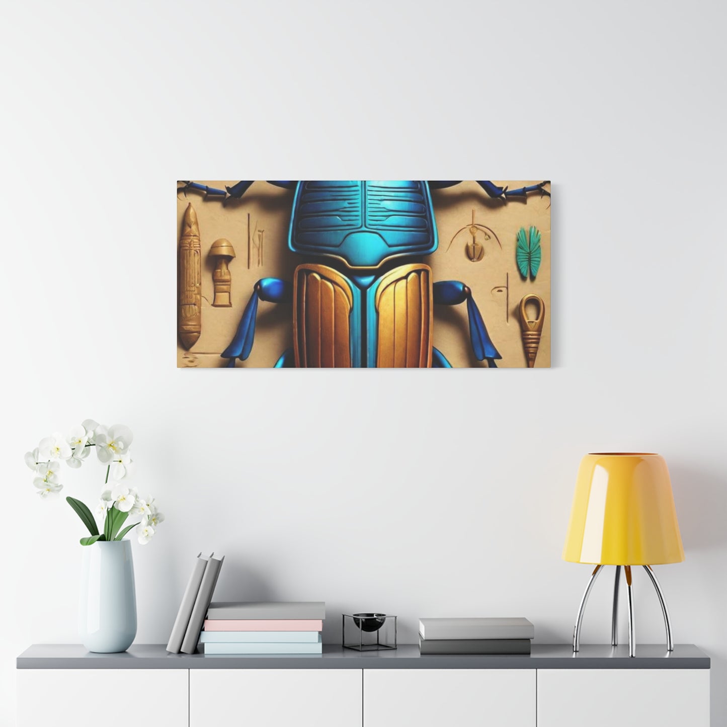 Scarab Beetle Canvas