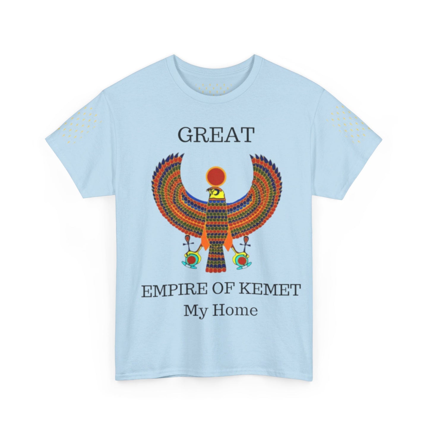 Unisex Heavy Cotton Tee - Great Empire of Kemet Branded | Style, Comfort, and Heritage