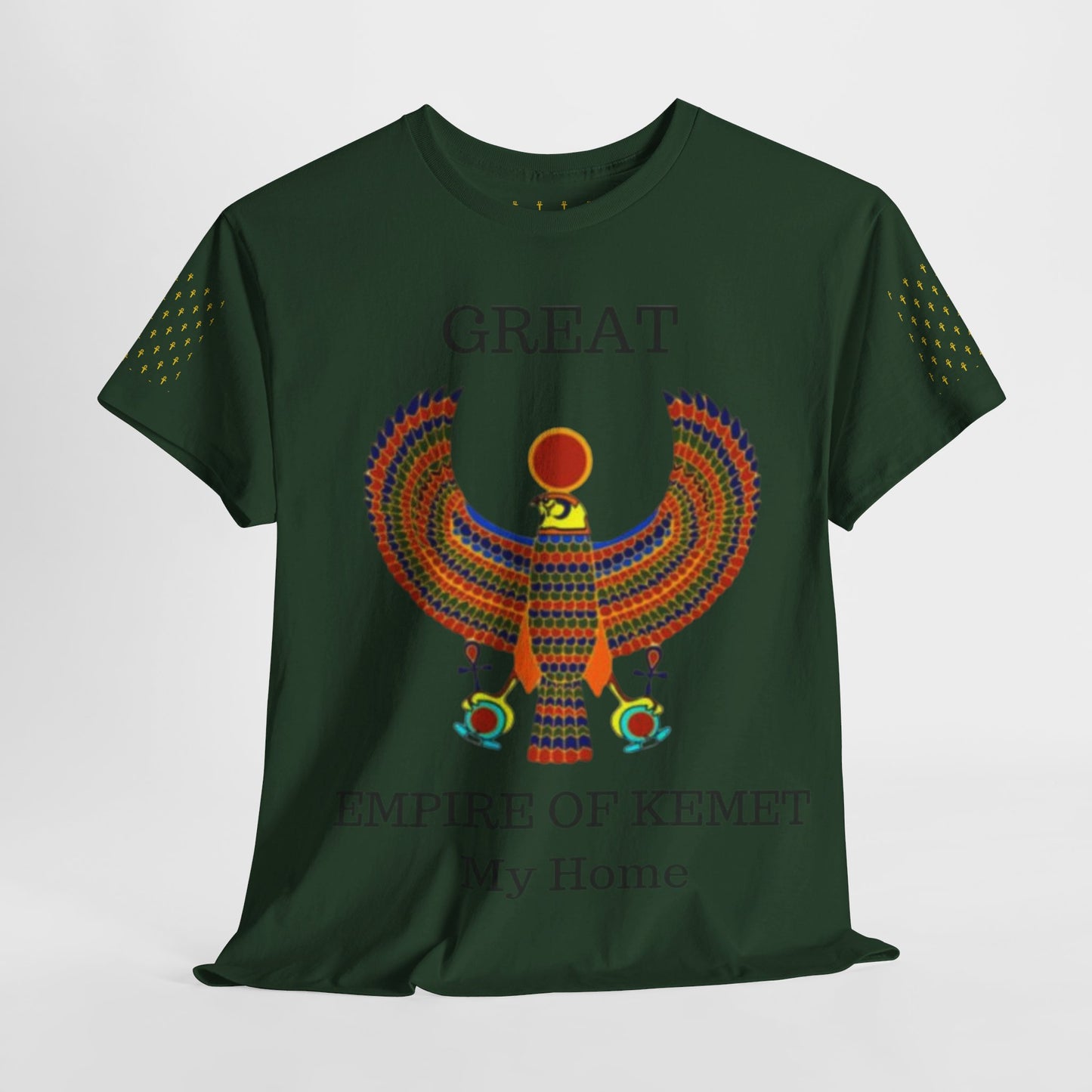 Unisex Heavy Cotton Tee - Great Empire of Kemet Branded | Style, Comfort, and Heritage