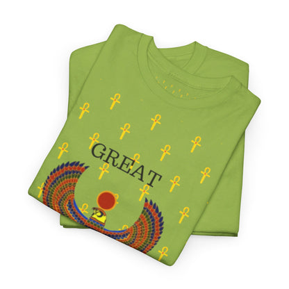 Unisex Heavy Cotton Tee - Great Empire of Kemet Branded | Bold Style, Comfort, and Heritage