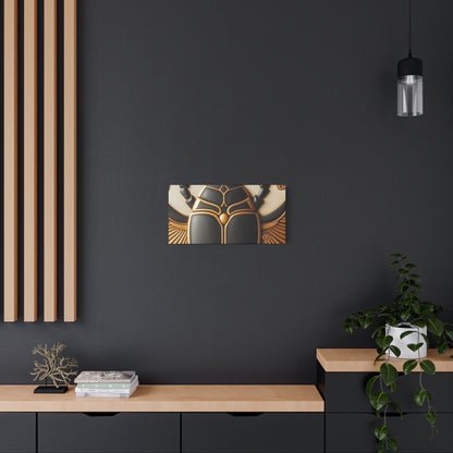 Great Scarab Beetles Canvas