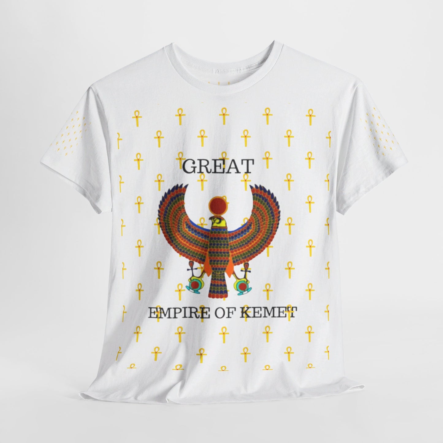 Unisex Heavy Cotton Tee - Great Empire of Kemet Branded | Bold Style, Comfort, and Heritage