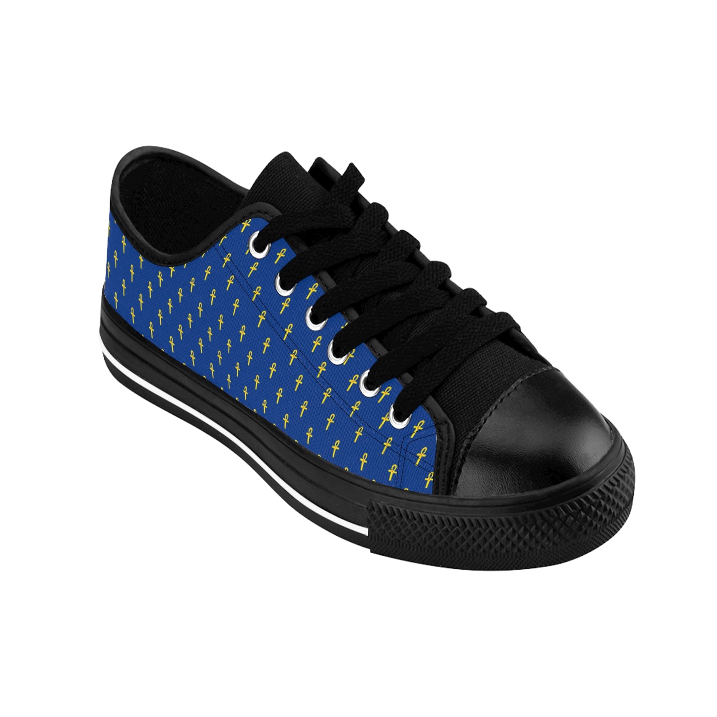 Bleu Men's Sneakers - Great Empire of Kemet Branded | Bold Style, Comfort, and Heritage