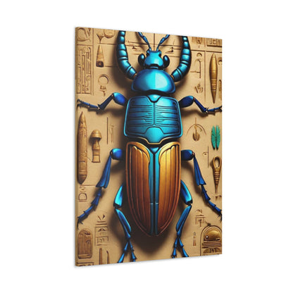 Scarab Beetle Canvas