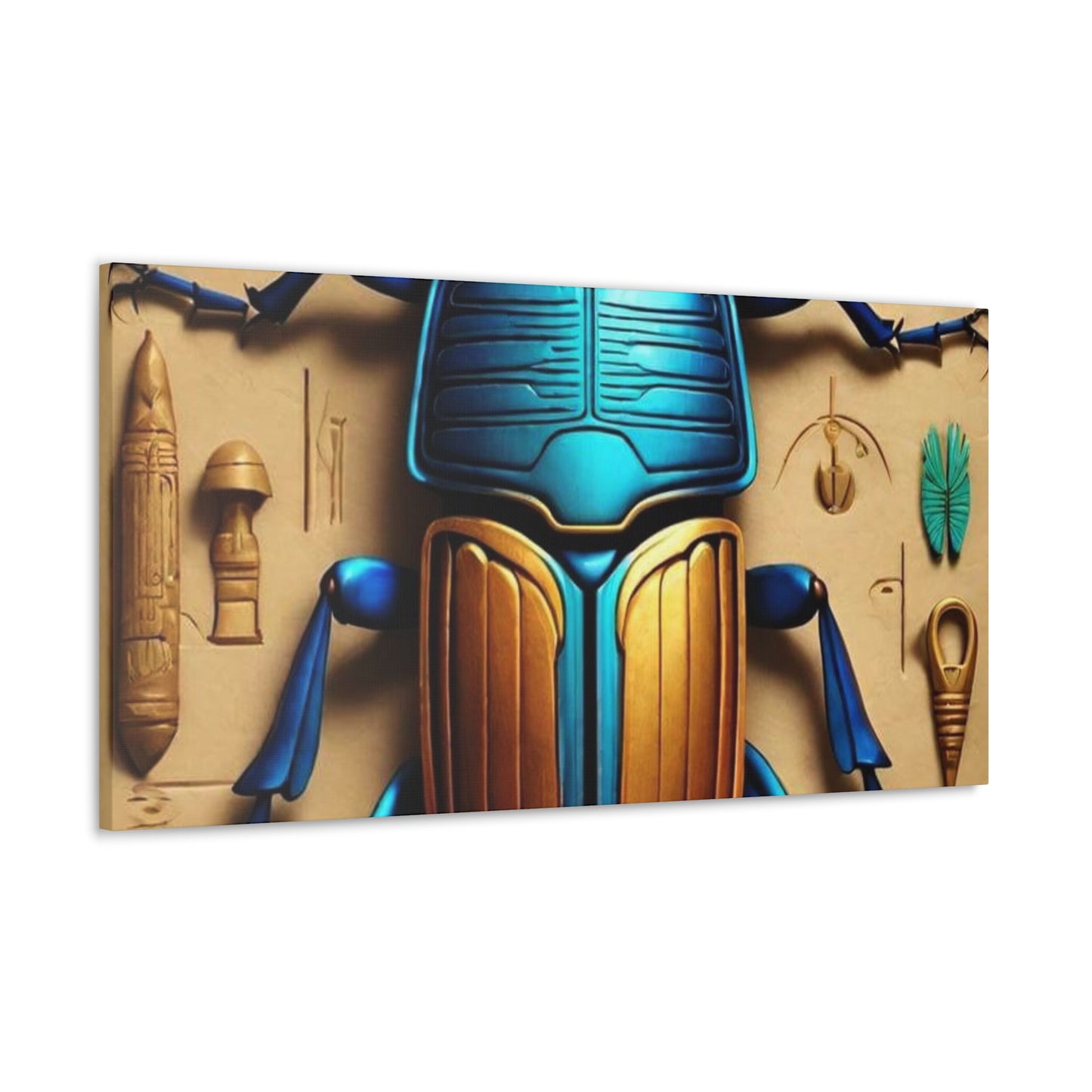 Scarab Beetle Canvas