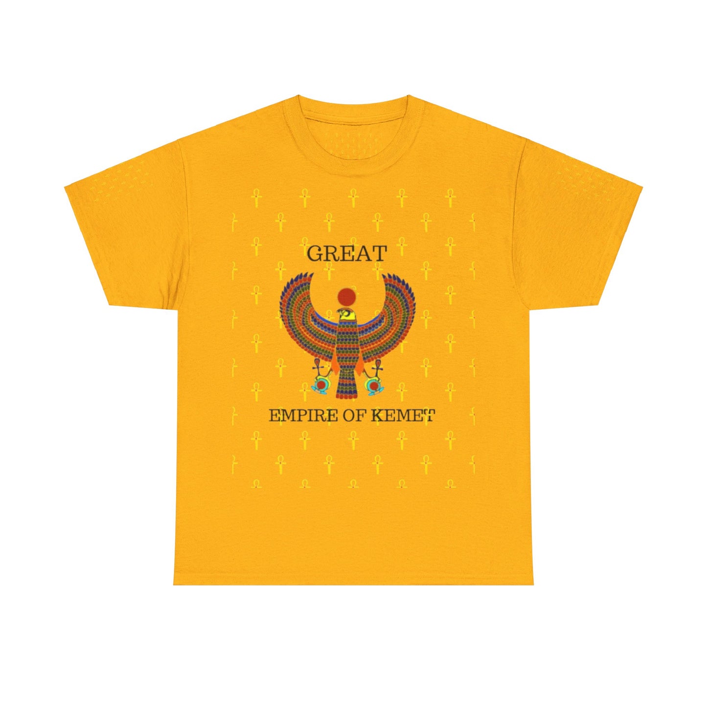 Unisex Heavy Cotton Tee - Great Empire of Kemet Branded | Bold Style, Comfort, and Heritage