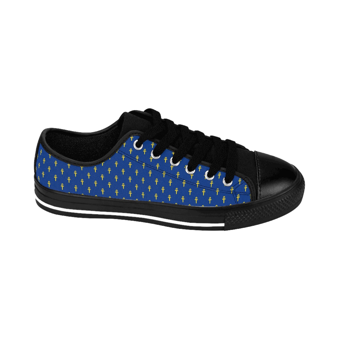 Bleu Men's Sneakers - Great Empire of Kemet Branded | Bold Style, Comfort, and Heritage