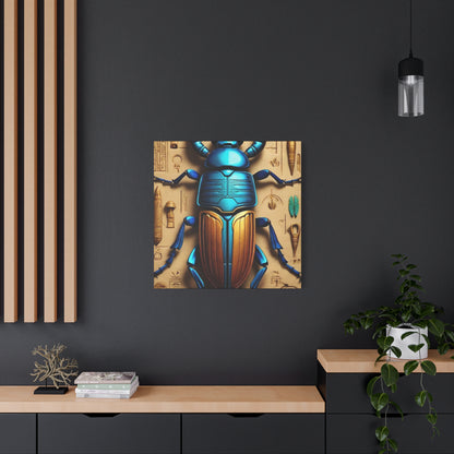 Scarab Beetle Canvas