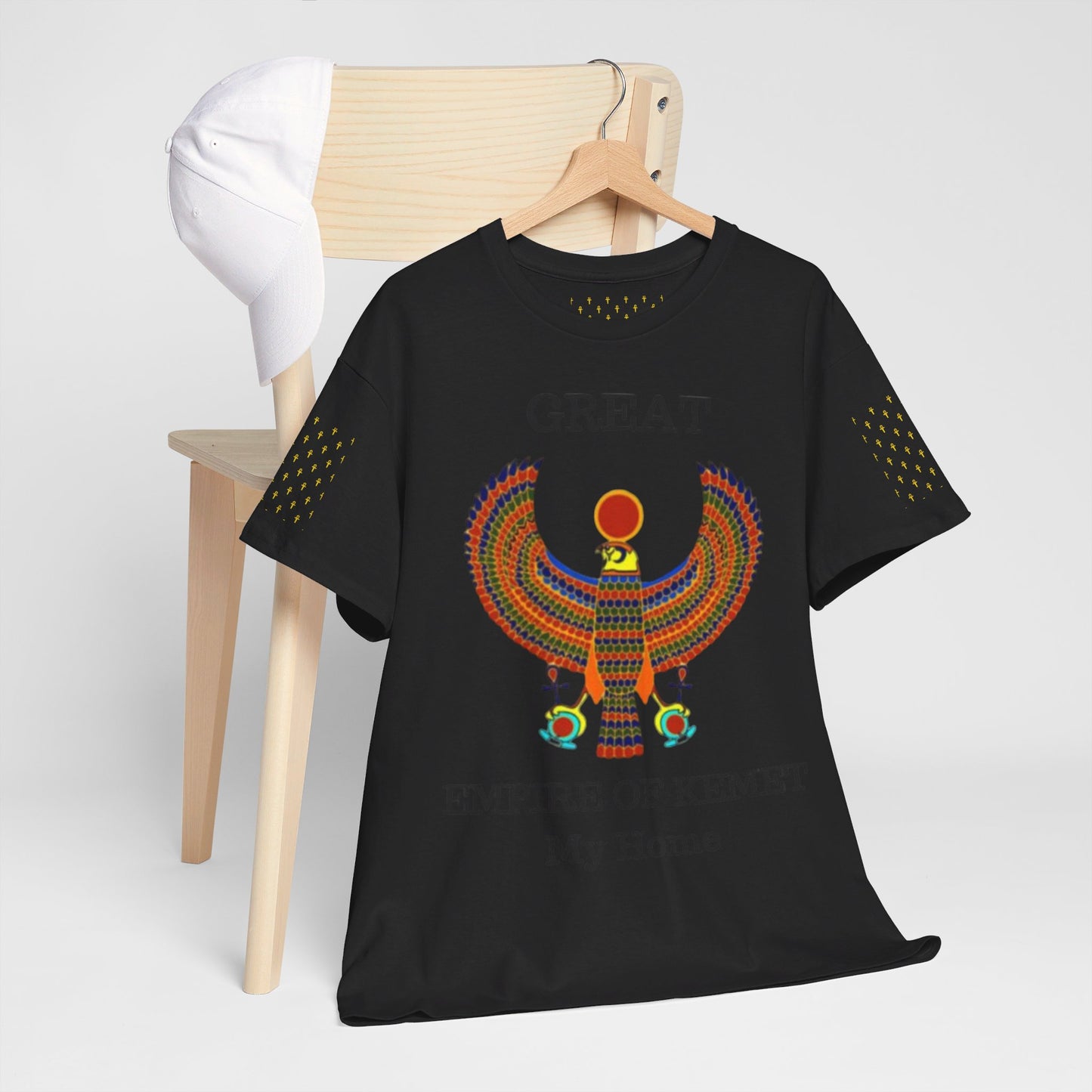 Unisex Heavy Cotton Tee - Great Empire of Kemet Branded | Style, Comfort, and Heritage