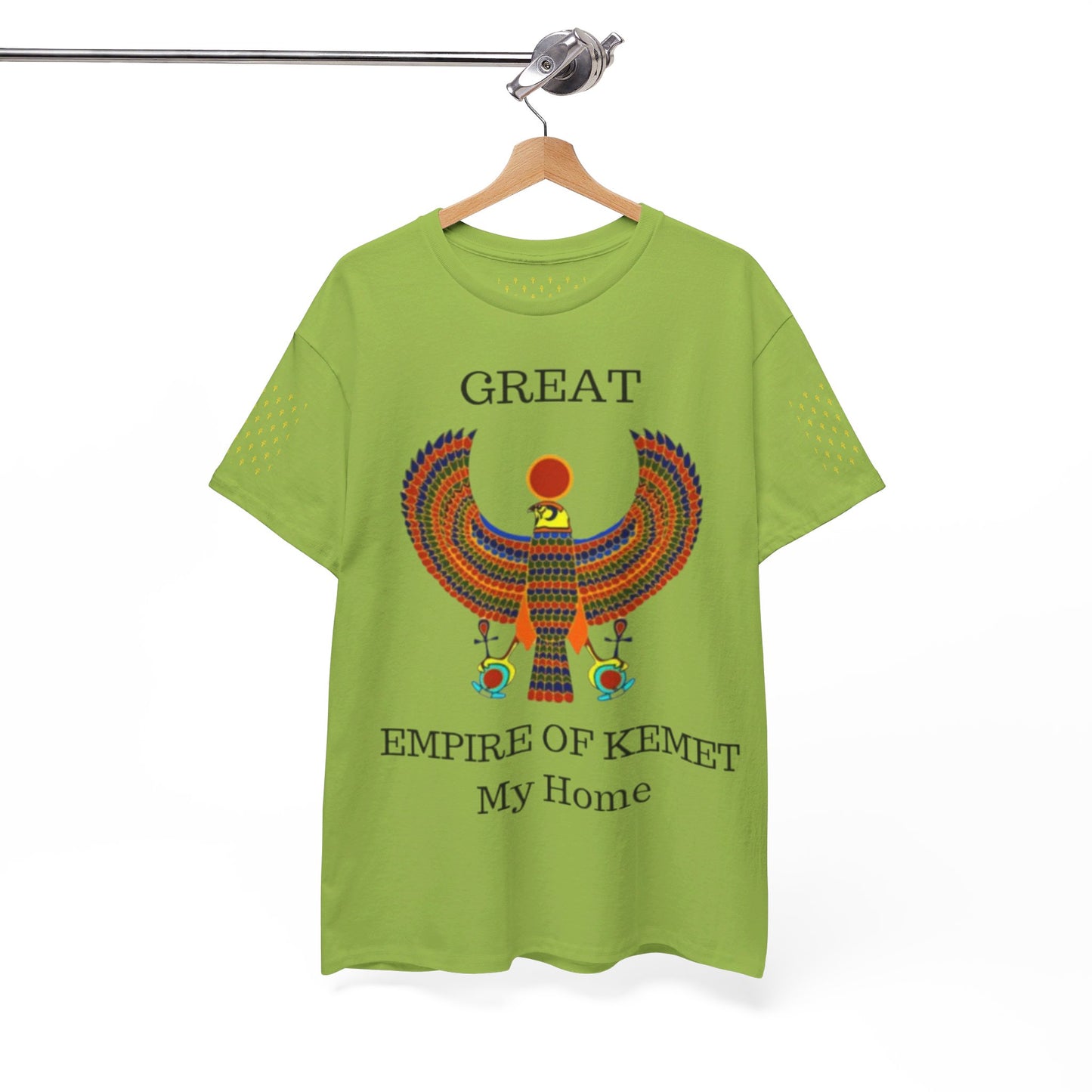 Unisex Heavy Cotton Tee - Great Empire of Kemet Branded | Style, Comfort, and Heritage